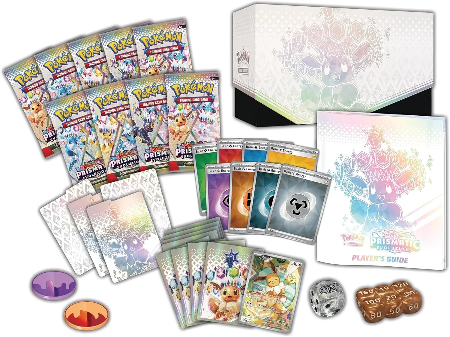 Pokémon TCG : Scarlet & Violet Prismatic Evolutions Elite Trainer Box