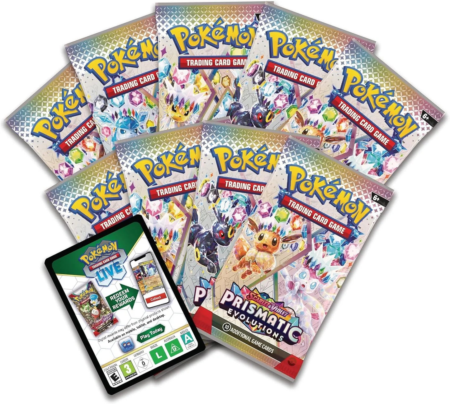 Pokémon TCG : Scarlet & Violet Prismatic Evolutions Elite Trainer Box